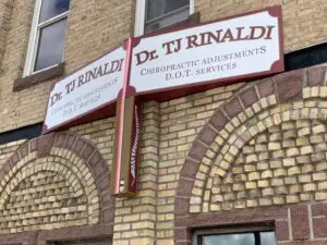 Office photo — Dr. TJ Rinaldi Chiropractic Adjustments & D.O.T. Services