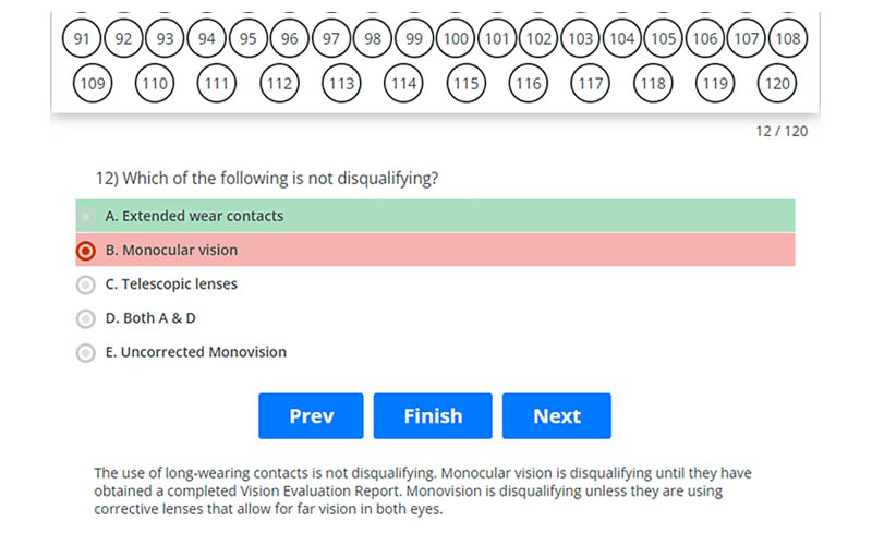 Practice Test Two 120-Questions